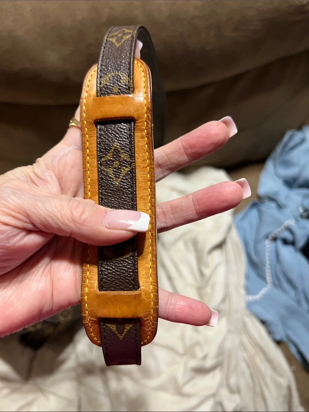 Louis Vuitton Monogram Canvas Double Compartment Nile crossbody bag